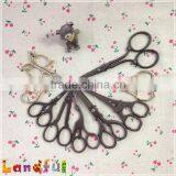 Vintage Fancy Design Thread Embroidery Scissors Bronze Bird Scissors thumbnail-6