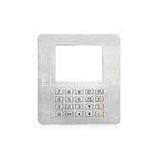 Rugged IP65 Panel Mount Keypad With Display Window , Stainless Steel Numeric Keypad