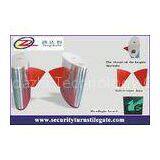 Deluxe Infrared Automatic Flap Barrier Gate for Hotel / Building , bi - Directional