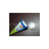 180ml 6oz Cone Disposable Ice Cream Cups With Clear Plastic Lid