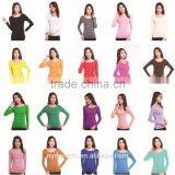 Multi Color Modal Muslim Subcoat/women Long Sleeve Muslim Modal t Shirt Tee/ Muslim Bodysuit