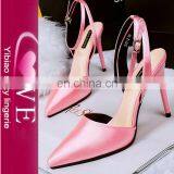 China Supplier New Arrivals High Heel Shoes Gold Sandals Heeled for Women thumbnail-4
