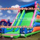 PVC tarpaulin medium size commercial inflatable slide ID-SLM082