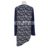 Floral Print Mid-aged Women Loose Fit Dress Guangzhou Clothing thumbnail-2