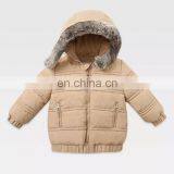 T-GC005 Fashion Winter Dress European Children Down Thicker Version Coats thumbnail-5