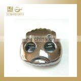 Black Metal String Spring Lock Stopper