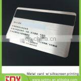 Pearlized Color Metal Stainless Steel Magnetic Stripe Card thumbnail-4