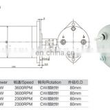 12 вольт 500 ватт гидравлический силовой агрегат с электродвигателями постоянного тока thumbnail-5