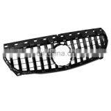 Черная решетка радиатора GTR, подходящая для Mercedes Benz W117 CLA200 CLA250 CLA45 AMG 2013 - 2016 годов thumbnail-2
