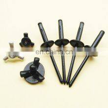 Silver or Black Aluminium Peel Type Pop Blind Rivets