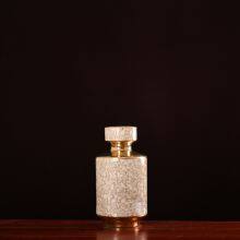 Agate Red Gild Gold Light Luxury Hand Made Ceramic Dry Flower Vase For Bedroom Decor thumbnail-3