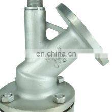 DKV Ss304 Fluorinate Downward Discharge Globe Valve Flange Type PTFE Lined Globe Valve thumbnail-4