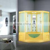 China Supplier Touch Screen Acrylic Steam Shower Room With Spa Tub K-7026B thumbnail-1