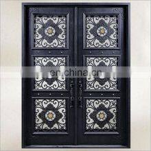 Sliding Double Door Iron Grill Design Wrought Iron Main Gate thumbnail-2