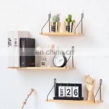 Solid Wood Floating Shelves for Wall Floating Book Shelf Wall Shelf Set of 3 for Living Room