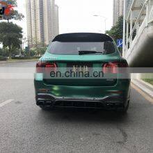 RUNDE 2015-2019 GLC Brilliant Quality TopCa Style Carbon Fiber Rear Diffuser For Mercedes GLC GLC63 X253 W253 thumbnail-5