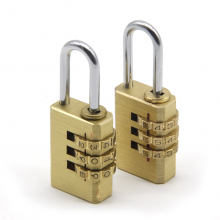 Brass Padlock Combination Locks Manufacturer Candado 3 Digits Zinc Alloy Combination Padlock thumbnail-4