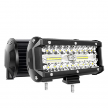 NEW WAY Hot Sale Triple Row Flood Spot Combo Beam 120W 6.5 Inch Led Light Bar for Truck Hybrid Spotlight thumbnail-5