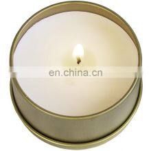 Wholesale Luxury Aromatherapy Fragrance Small Golden Jar Scented Candle Soy Wax thumbnail-3