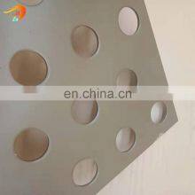 3mm Thickness Round Hole Aluminum Decorative Perforated Metal