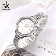 SHENGKE K0089L Light Luxury Feminine Watchs Noctilucous Big Needle Hand Watchs Classic Quartz Bracelet Watch thumbnail-2