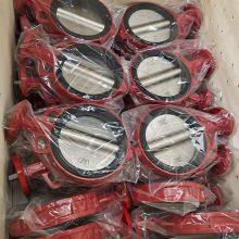 SG10 Aluminum Alloy Manual Butterfly Valve, Stainless Steel Wafer Type Butterfly Valve thumbnail-4