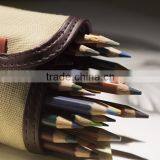 Durable Canvas Roll Pencil Case Stylish Foldable Roll Pencil Case Bag With 30 Pencil Holders thumbnail-5