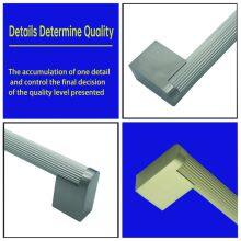 Knurled Cabinet Handles Cabinet Pulls Aluminum Handles Knurled Drawer Pulls Gold and Black Oxidation Finish With Diamond Pattern thumbnail-5