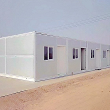 XH Fast Build Prefab House 20ft 40ft Modular Folding Camping Foldable Small Tiny Container House Home Office thumbnail-1