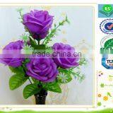 LS-015 Artificial Flowers used for Decoration(rose,peony,narcissus,clove)