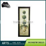 Medieval European Bridal Chamber Decorative Glass Wooden Picture Frame thumbnail-1