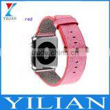 Top Quality Nylon Leather Watchband Loop For Apple Watch Strap 42 38 mm Bands thumbnail-1