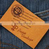 China Manufacture Supreme Quality Fashion Jeans Label Leather Patches thumbnail-3