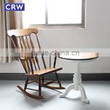 RCH-1523 Top Quality Antique Windsor Chair Solid Wood Rocking Armchair                        
                                                Quality Choice