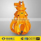 DLKM Brand Hydraulic Orange Peel Grapple for Excavator in 18-25 Tons thumbnail-1