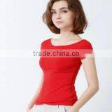 Deep Neck Ladies Sexy Tshirts thumbnail-2