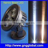 1-5 Degree Narrow Beam Flood Light Energy Saving Outdoor IP65 High Power Waterproof 9w/18w/24w/36w With 3 Years Qua