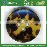 Tortoise Finishing Resion Horn Button for Fashion Ladies Coats -- R1412010 thumbnail-1