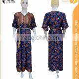 100% Rayon High Quality Latest Abaya Designs Dubai Abaya Whit Belt thumbnail-1