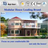 Trade Assurance China Patented Foamed Cement Board with Built-in Steel Frame Prefab Villa House