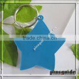 China Manufacturer Safety PVC Flexible Rubber Masonic Keychain For Souvenir thumbnail-1