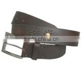 Mens leather belt