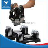 High Quality Chromed Dumbbell, Adjustable dumbbell 25Lbs