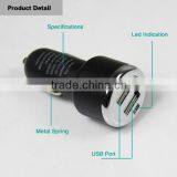 Multi Dual Usb Battery Charger Car12V 2.1A thumbnail-1