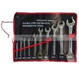 10 Pcs Double Open End Wrench Set 6-32mm Professional Tools