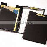 Deluxe Black Clipboard Padfolio -12.1 x 9.6 x 0.9 Inches