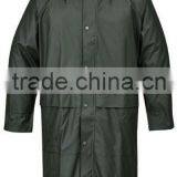 LONG HOODED WATERPROOF RAINCOAT thumbnail-1