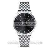 Top Quality Wrist Business Stainless Steel Metal Mens Watches thumbnail-1