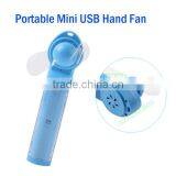 Factory Price Summer Must-need 2 Blade Portable Mini USB Hand Fan for Wholesale