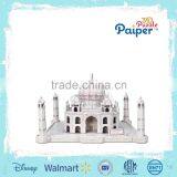 Taj Mahal 3d Paper Puzzle India Famous Buildings